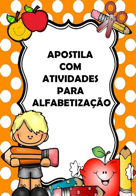 apostila de alfabetização